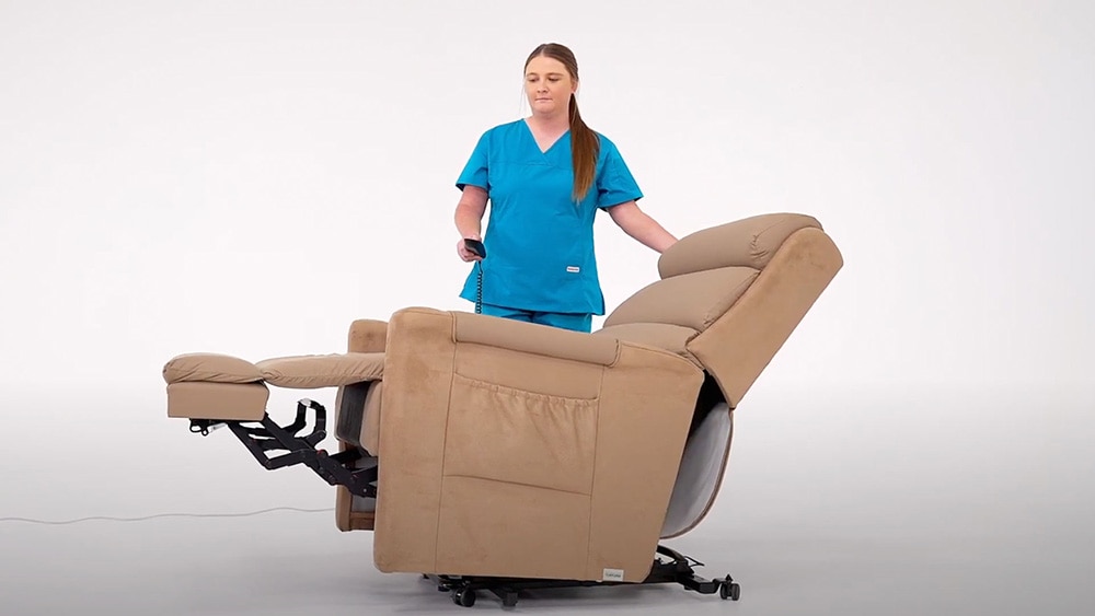 The Ashley Luxor Optima Lift and Recline Two motor chair